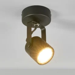 SLV Spot 79 Foco de techo 1fl. 230V negro