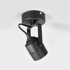 SLV Spot 79 Foco de techo 1fl. 230V negro