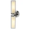 SLV WL 106 aplique de pared, IP44, 2 luces