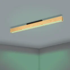 Smart ZIG Lámpara de techo LED Anchorena-Z, longitud 123 cm, RGB CCT