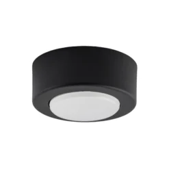 SPOT 53 foco de techo, negro, Ø 11,5 cm, metal, GX53