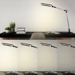 Swan lámpara de mesa LED, CCT, atenuable