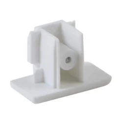Tapa Lindby Linaro, blanca, tornillo, sistema de riel monofásico