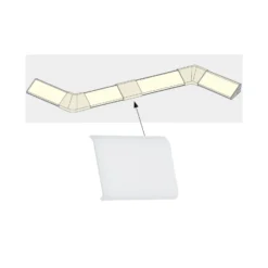 Tapas de conectores para perfil Delta Your LED, x4