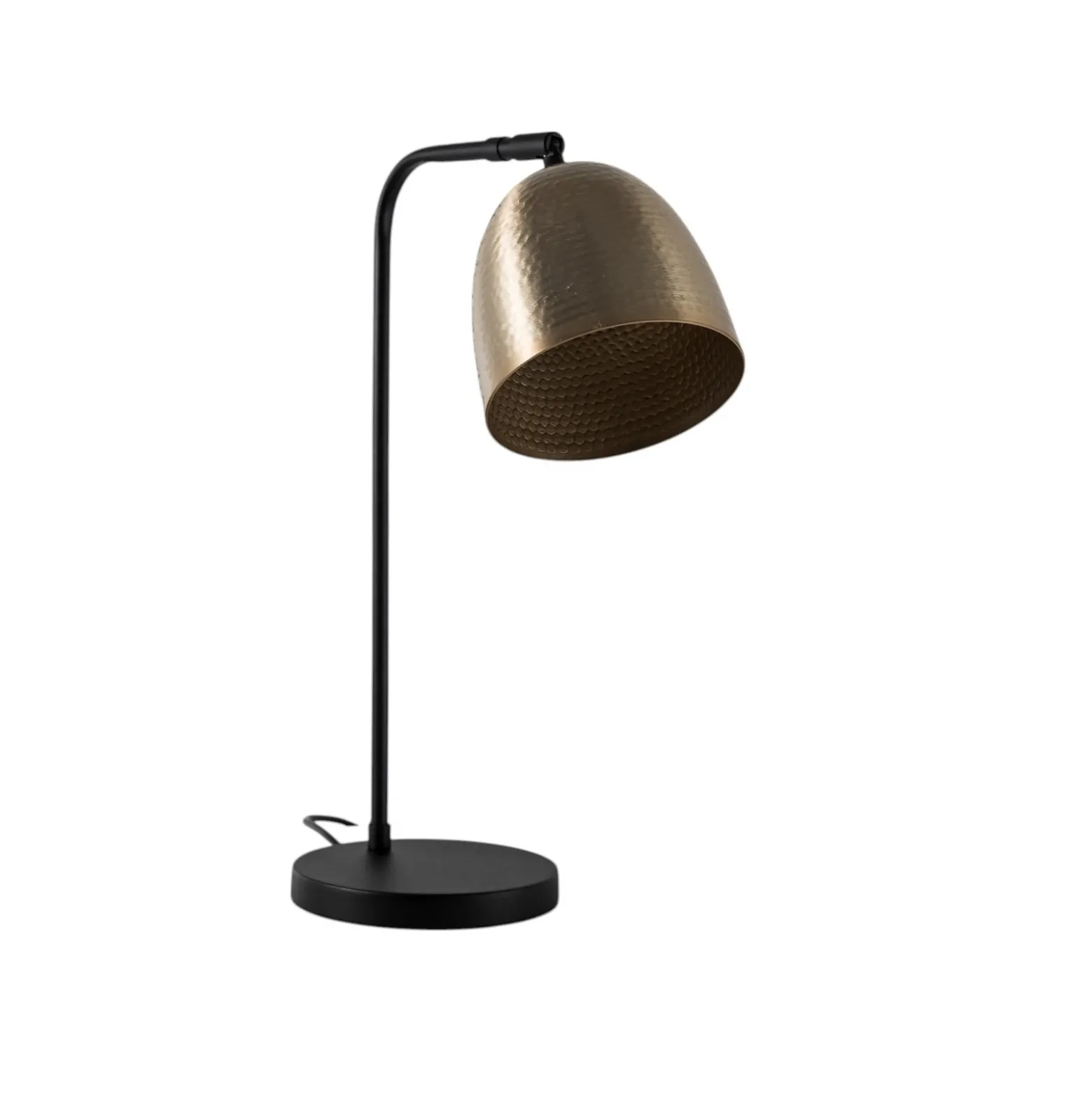 Tattoo 5031 lámpara de mesa, oro envejecido, metal, altura 52 cm