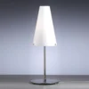 TECNOLUMEN Walter Schnepel lámpara de mesa opalino