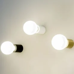 Ten - aplique minimalista, blanco
