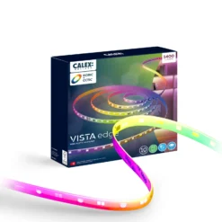 Tira LED Calex Vista, longitud 10 m, RGB, control remoto CCT