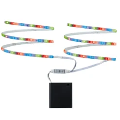 Tira LED de func. por batería móvil con LED RGB
