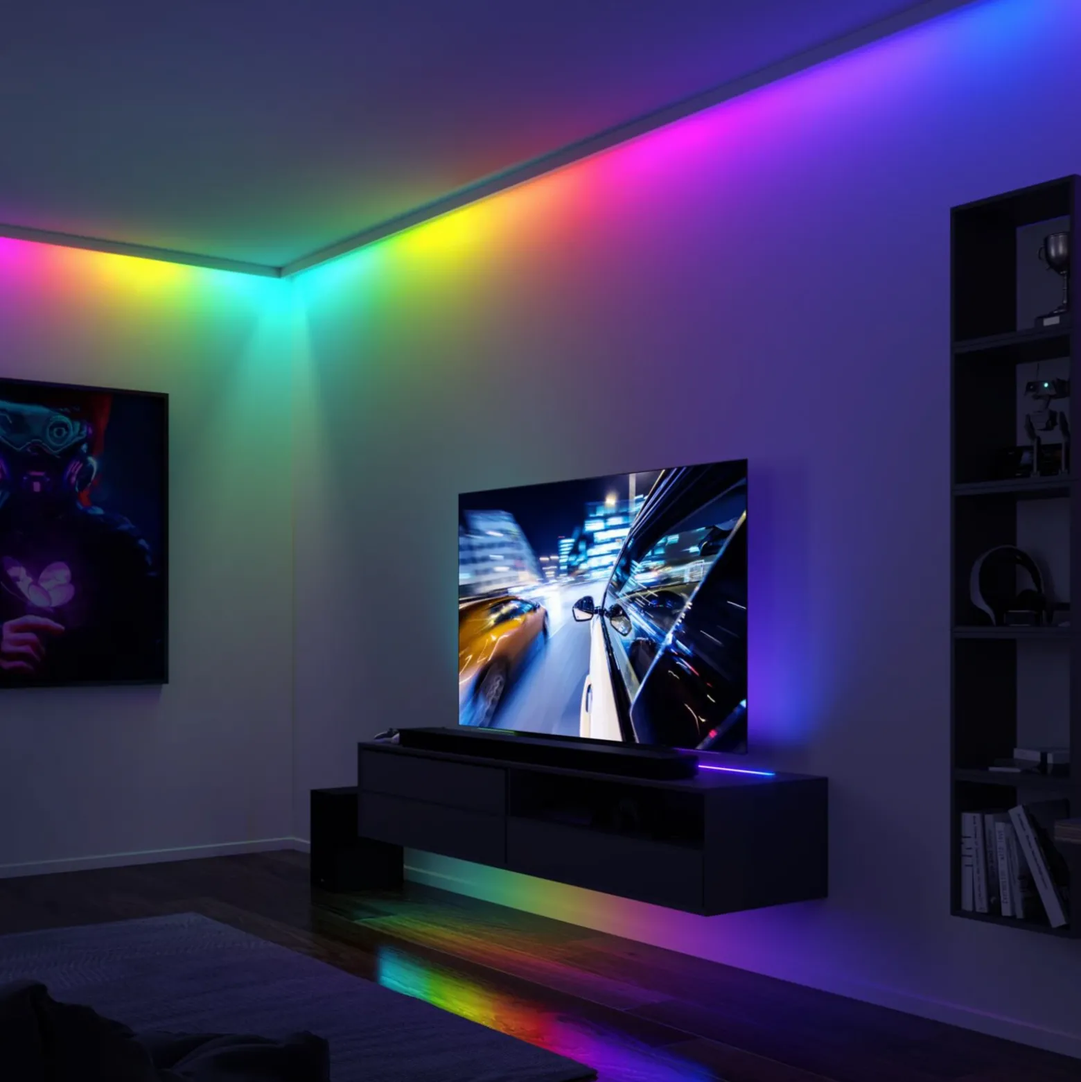 Tira LED EntertainLED de Paulmann, RGB, Set, 1,5m