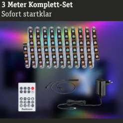 Tira LED EntertainLED de Paulmann, RGB, Set, 3m