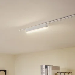Tira LED Lindby 48 V Lumaro, blanca, 10 W, plástico, atenuable