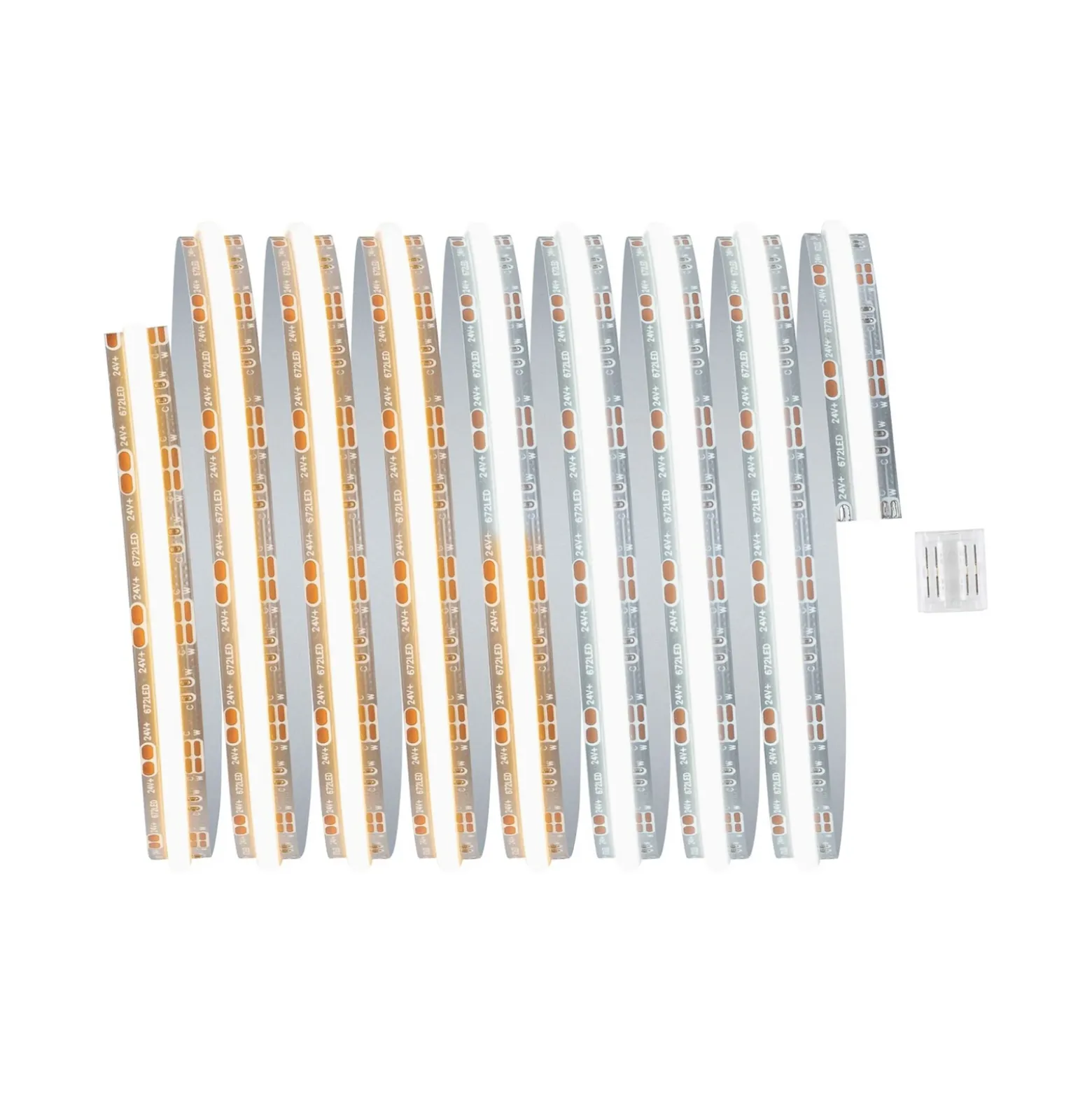 Tira LED Paulmann MaxLED 1000 complemento 2,5 m plateado CCT