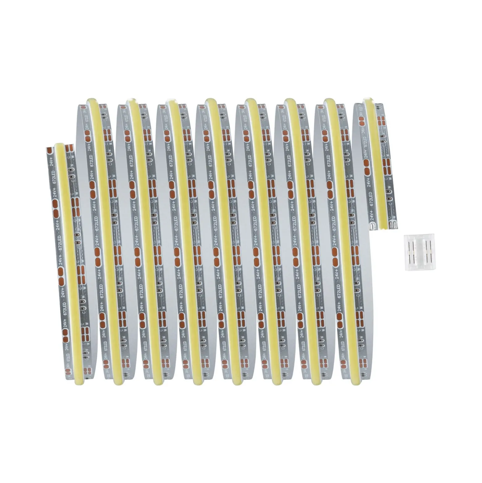 Tira LED Paulmann MaxLED 1000 complemento 2,5 m plateado CCT