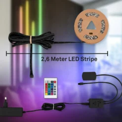 Tira LED Pimp your panel, juego de inicio, RGBW, longitud 2,6 m