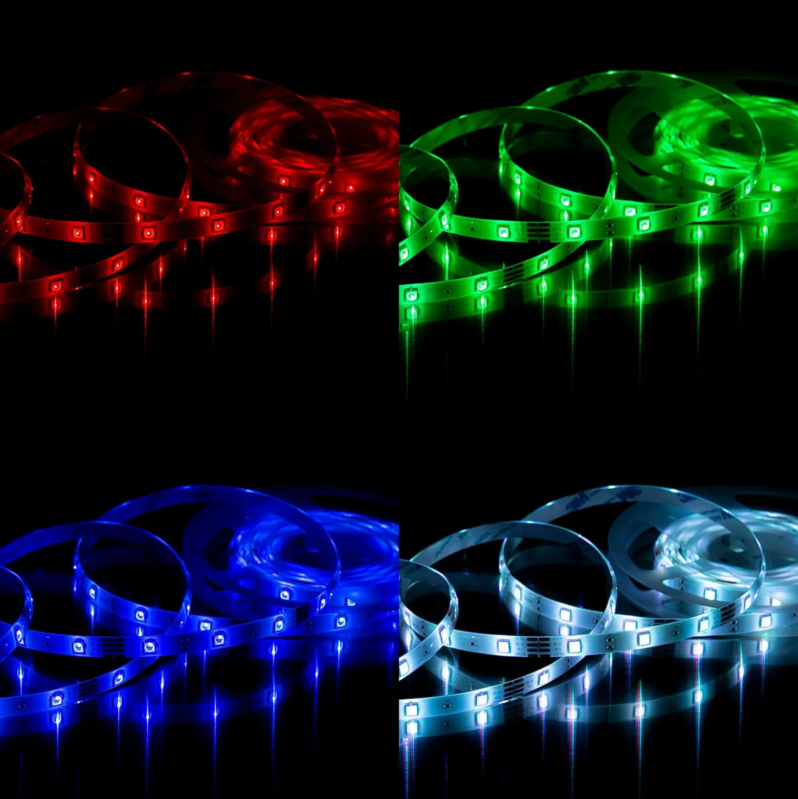 Tira LED RGB WiFi, 500cm, con control remoto