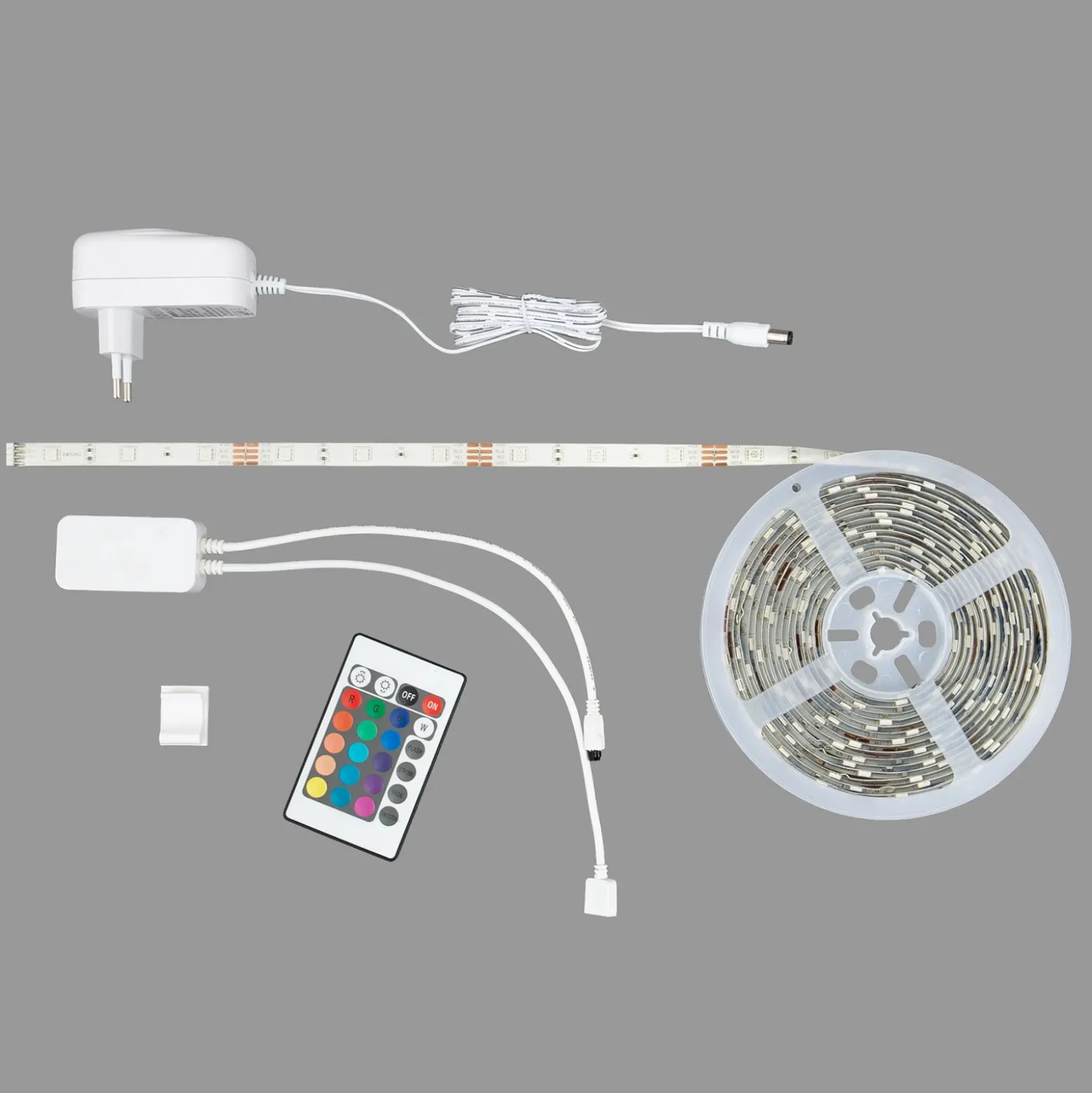 Tira LED RGB WiFi, 500cm, con control remoto