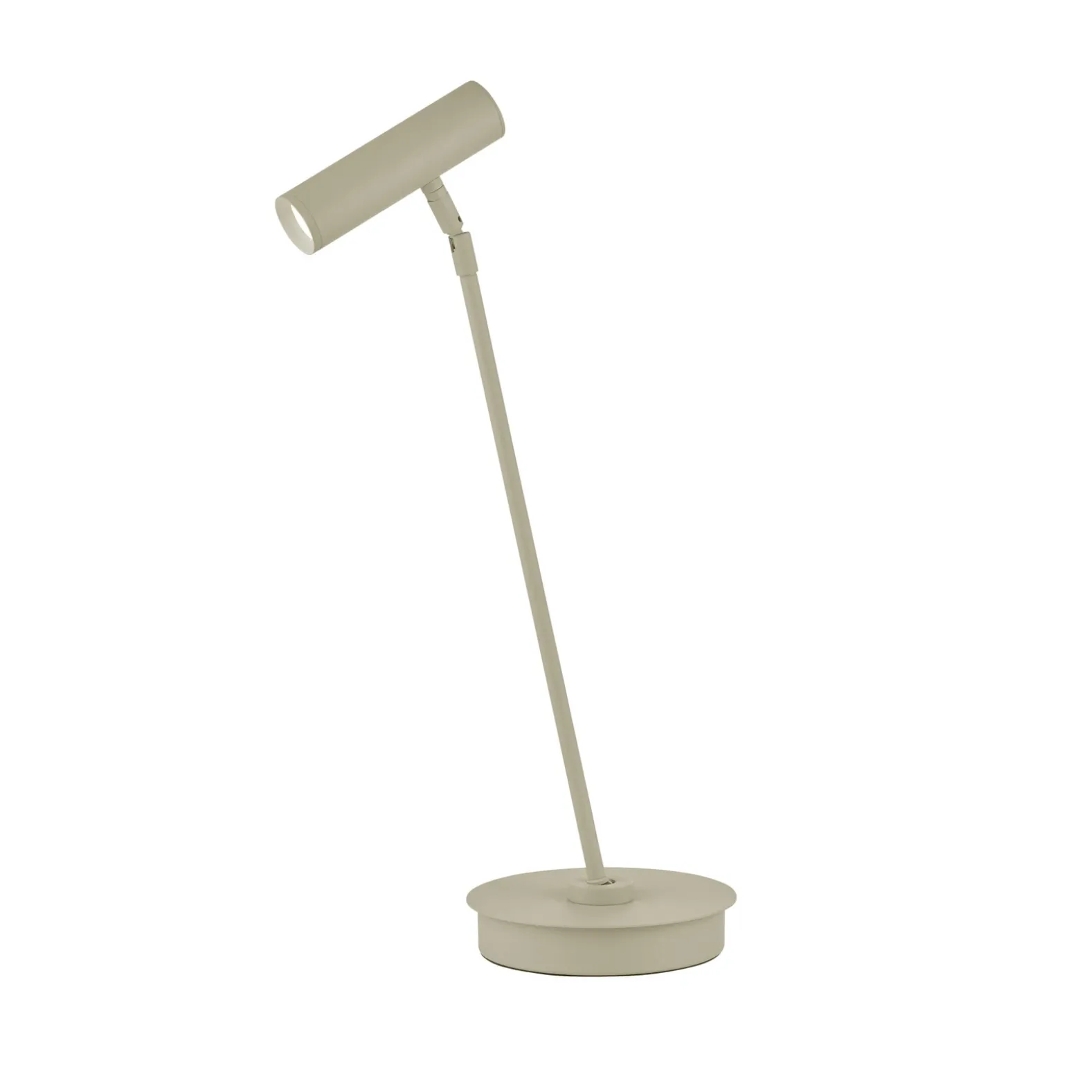 Tom Pro lámpara de mesa LED, color arena, altura 47cm, CCT, atenuador
