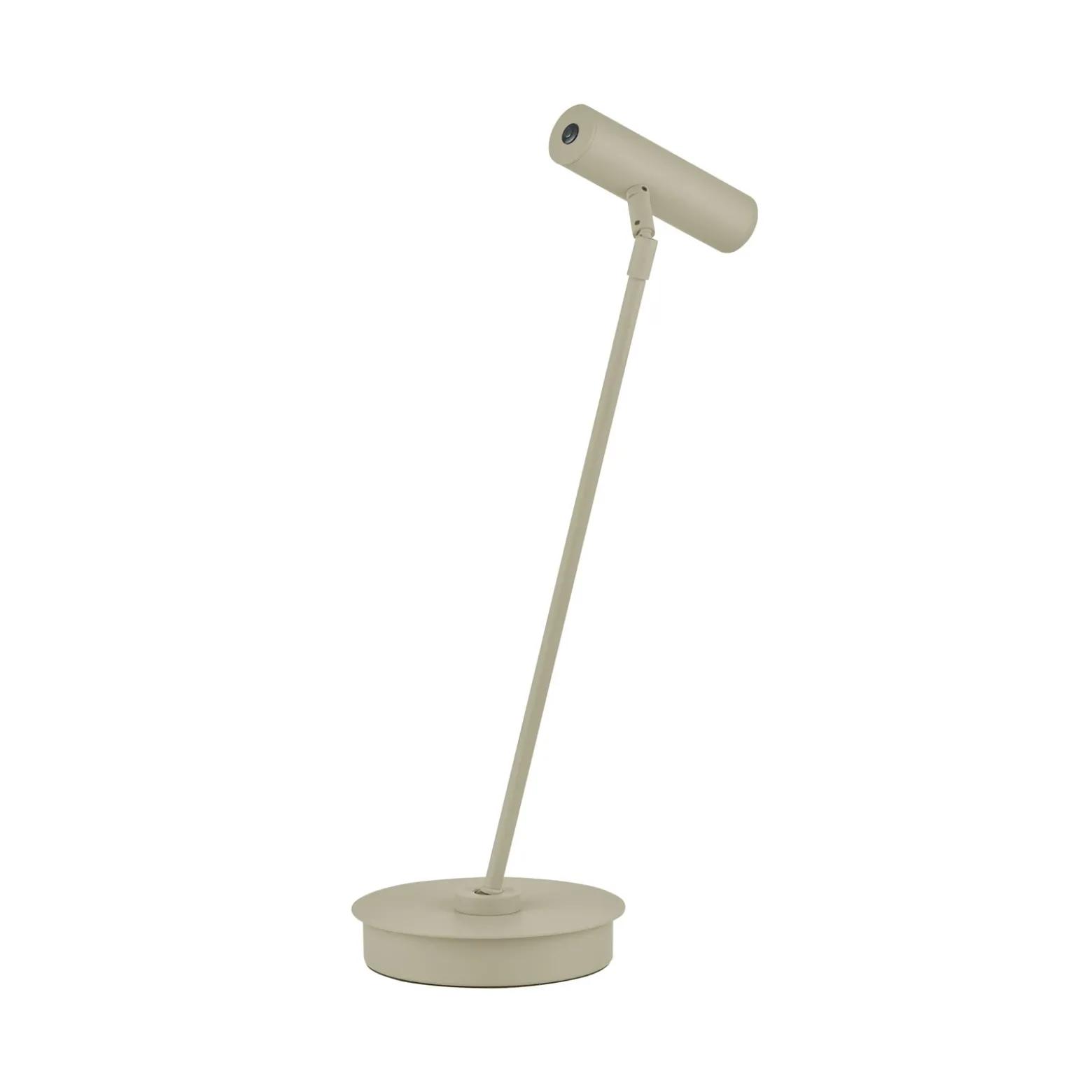 Tom Pro lámpara de mesa LED, color arena, altura 47cm, CCT, atenuador