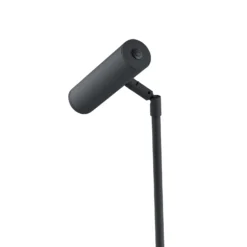 Tom Pro lámpara de mesa LED, negro, altura 47 cm, CCT, atenuador