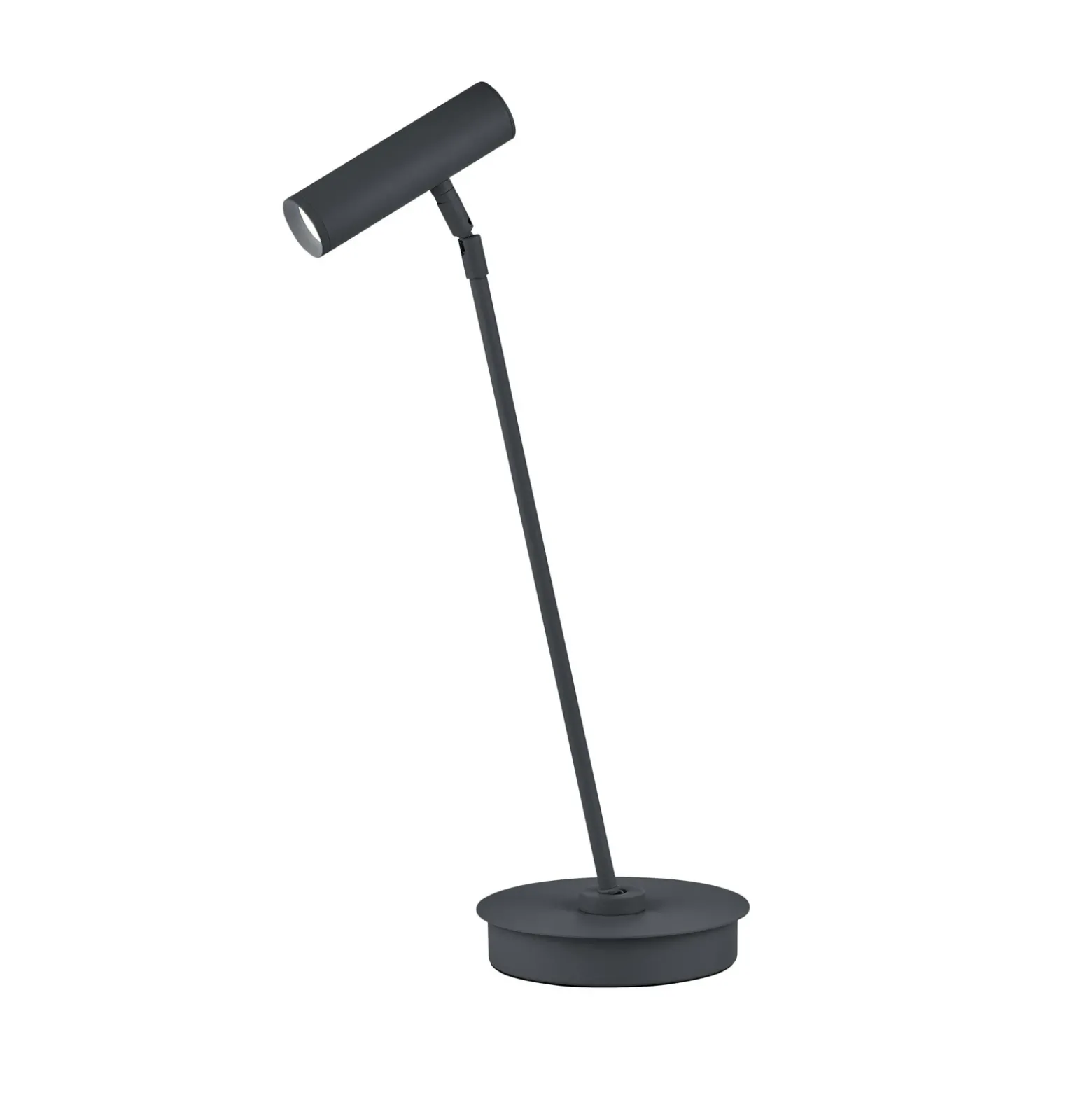 Tom Pro lámpara de mesa LED, negro, altura 47 cm, CCT, atenuador