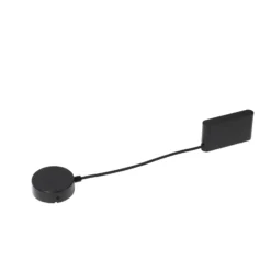 Transformador LED Lindby Lumaro, negro, longitud 55,5 cm, 100W