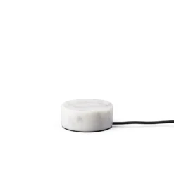 Trip LED lámpara de mesa recargable, blanco / blanco, mármol, vidrio, IP44