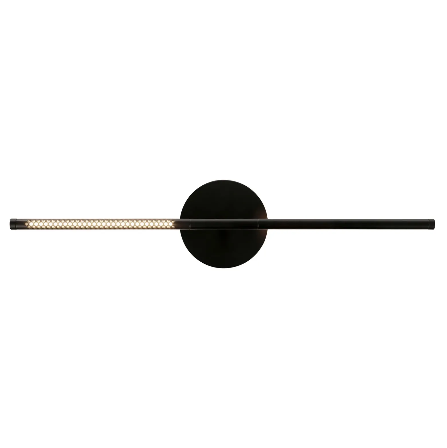 UMAGE Aplique de pared LED Omni, negro, longitud 74 cm