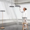 UMAGE Asteria floor lámpara de pie LED negro