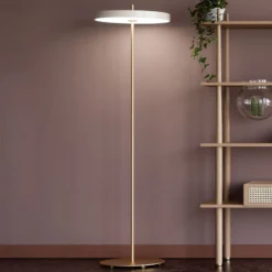 UMAGE Asteria Floor lámpara pie LED blanco perla