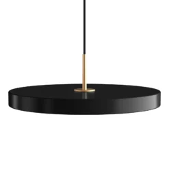 UMAGE Asteria media lámpara colgante latón negro
