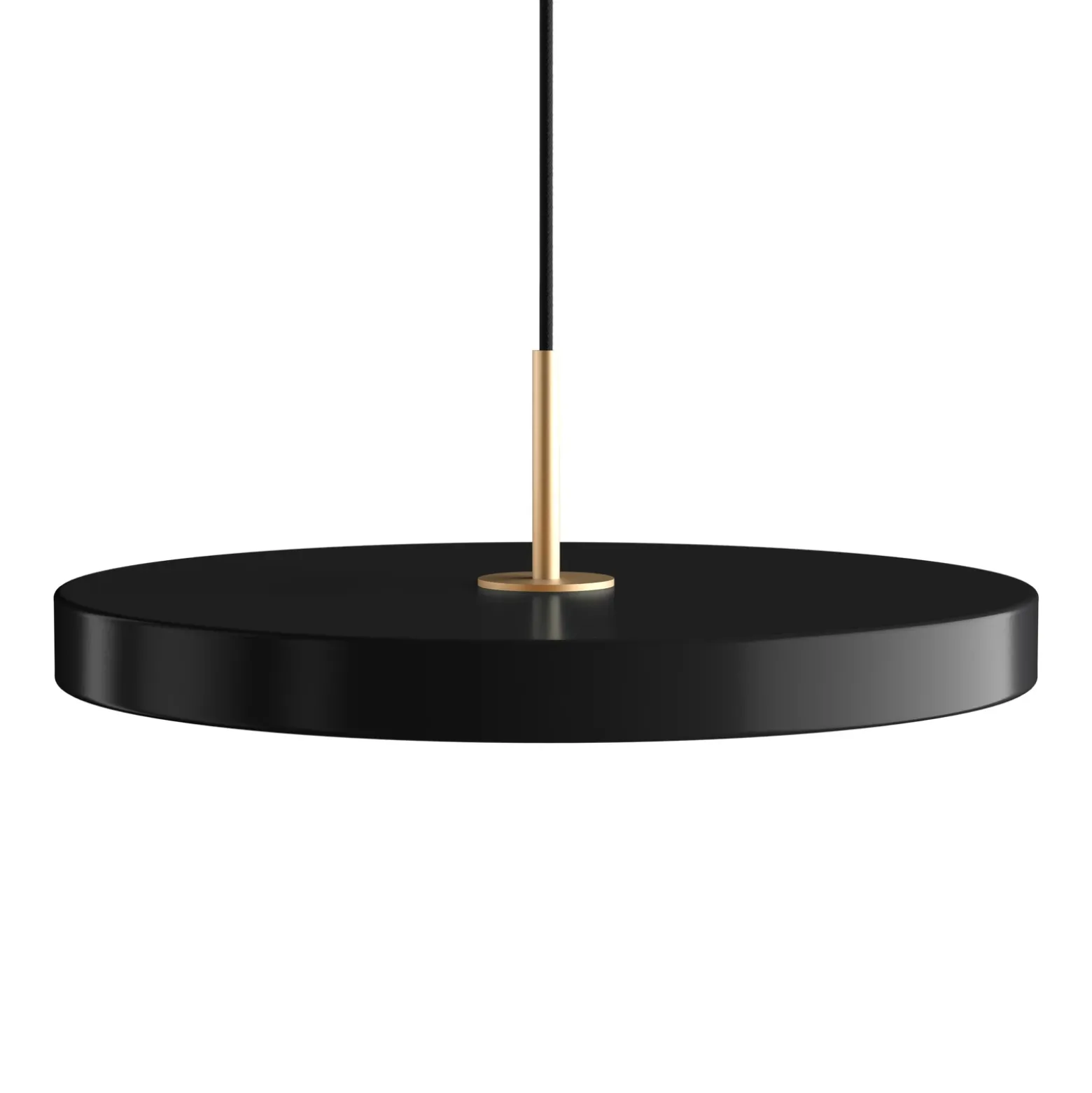 UMAGE Asteria media lámpara colgante latón negro