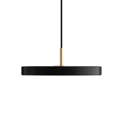 UMAGE Asteria mini lámpara colgante latón negro