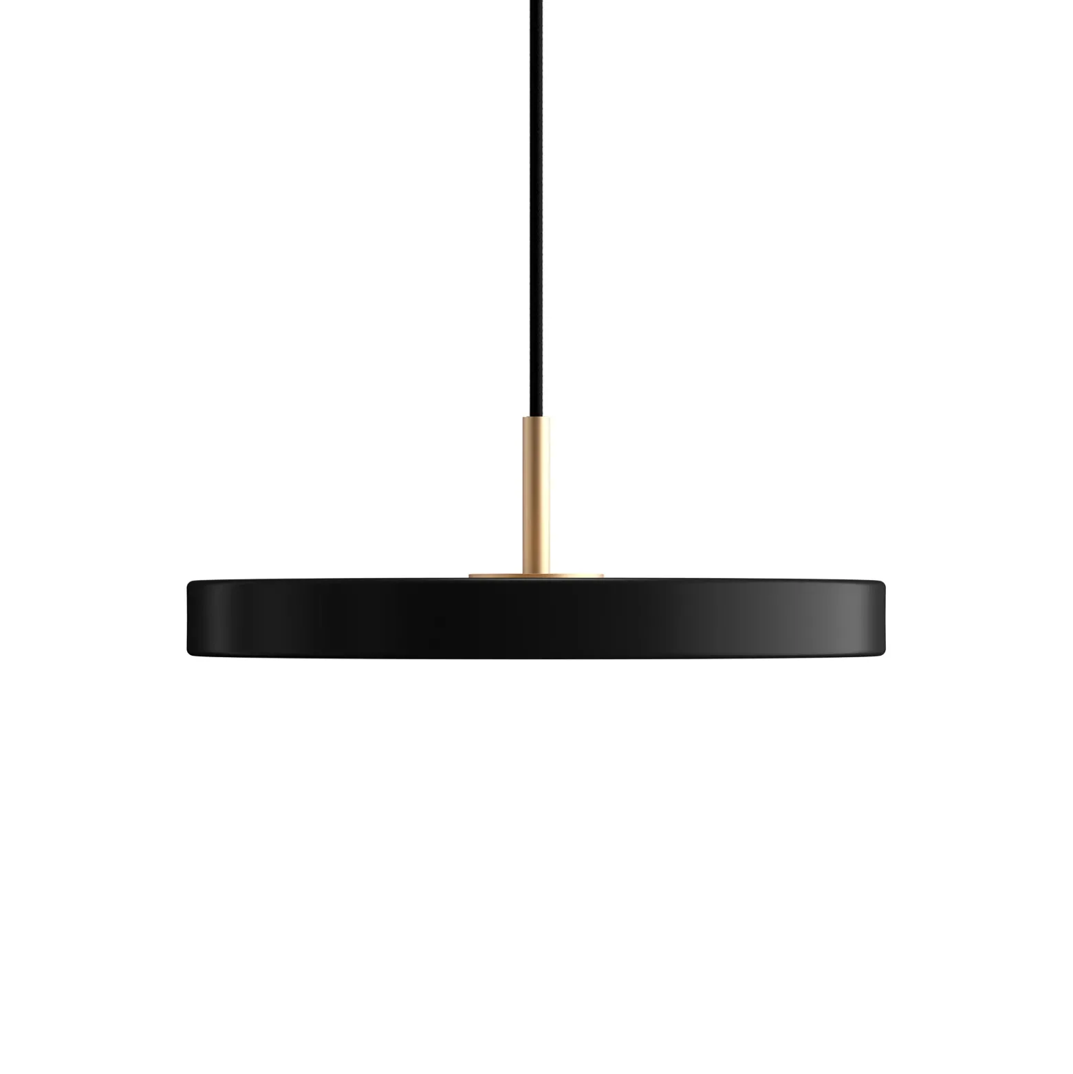 UMAGE Asteria mini lámpara colgante latón negro