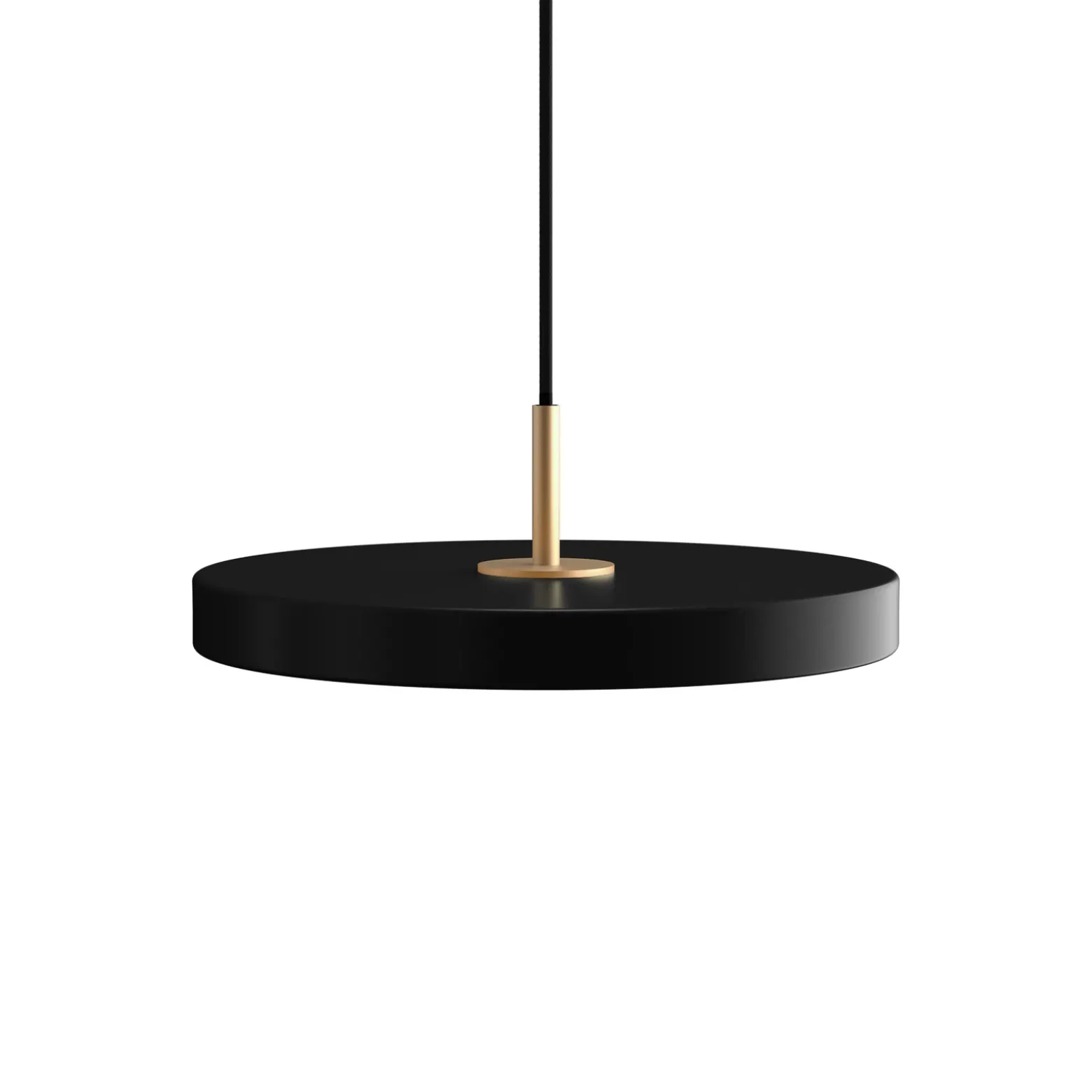 UMAGE Asteria mini lámpara colgante latón negro