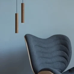 UMAGE Chimes lámpara colgante roble oscuro