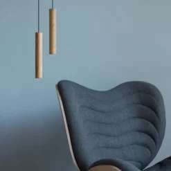 UMAGE Chimes lámpara colgante roble claro