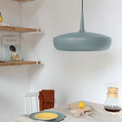 UMAGE Clava Dine lámpara colgante, azul-gris