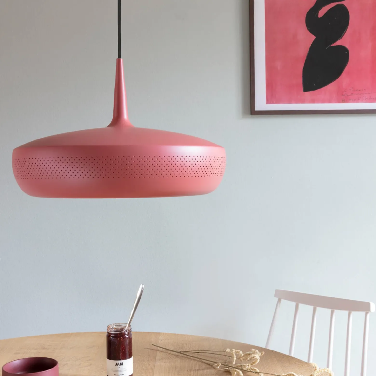 UMAGE Clava Dine lámpara colgante colores coral