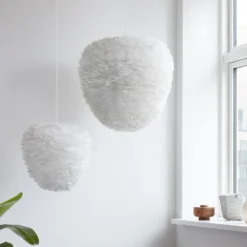 UMAGE Eos Evia colgante large blanco/blanco