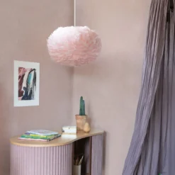 UMAGE Eos medium lámpara colgante rosa