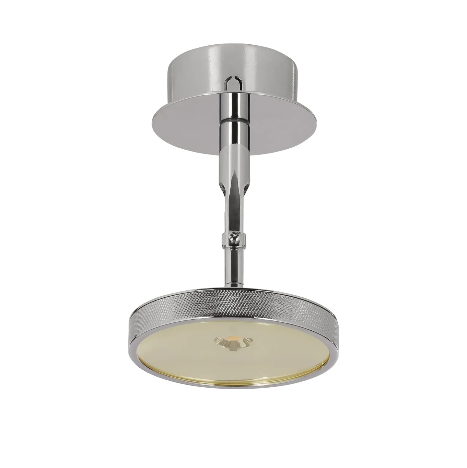 UMAGE foco LED Asteria Spot, Ø 12 cm, acero pulido