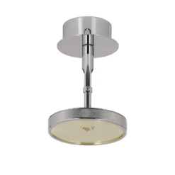 UMAGE foco LED Asteria Spot, Ø 12 cm, acero pulido