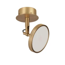 UMAGE foco LED Asteria Spot, Ø 12 cm, latonado
