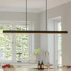 UMAGE Lámpara colgante LED Hazel Branch, negro/latón, 150 cm