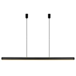 UMAGE Lámpara colgante LED Hazel Branch, negro/latón, 150 cm