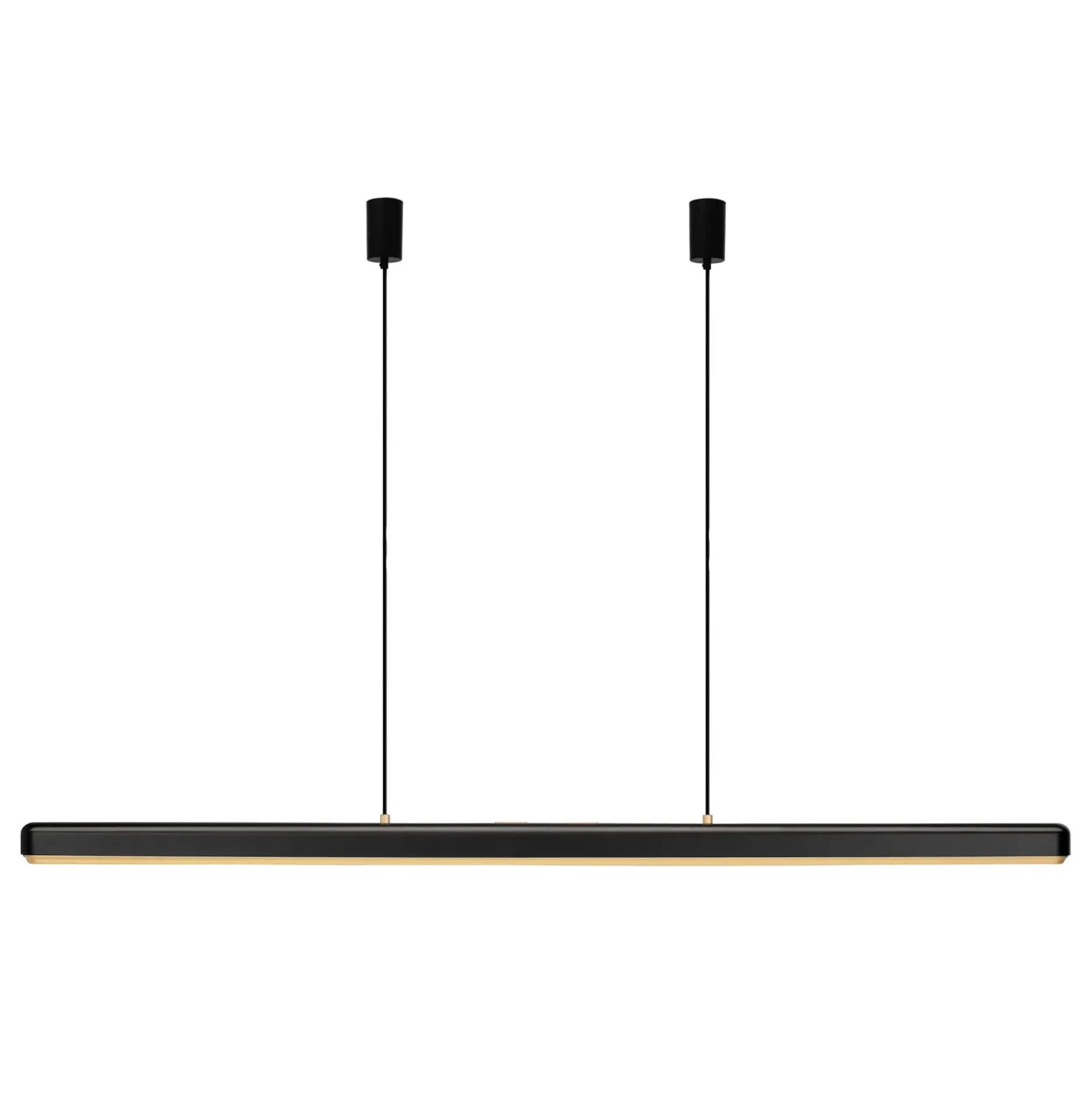 UMAGE Lámpara colgante LED Hazel Branch, negro/latón, 150 cm