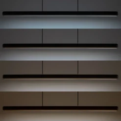 UMAGE Lámpara colgante LED Hazel Branch, negro/latón, 150 cm