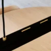 UMAGE Lámpara colgante LED Hazel Branch, negro/latón, 100 cm