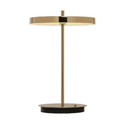 UMAGE Lámpara de mesa LED recargable Asteria Move latón pulido 31 cm